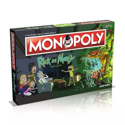 Настольная игра Monopoly: Rick and Morty / Монополия: Рик и Морти