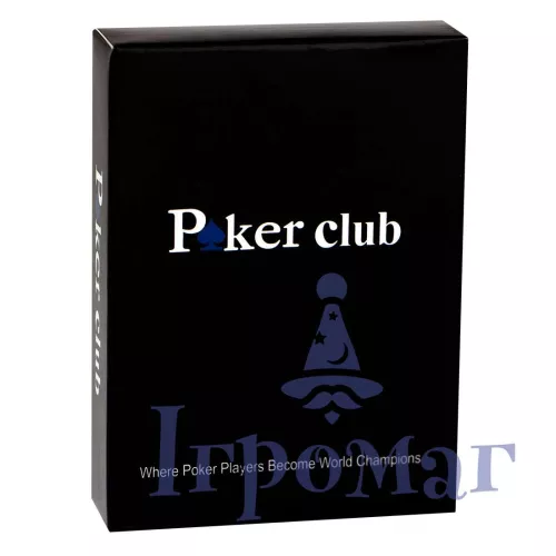 Карты пластиковые Poker Club / Plastic Playing Cards Poker Club