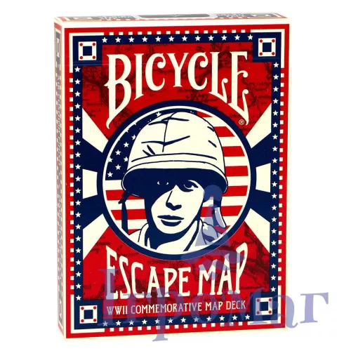 Покерні карти Bicycle Escape Map / Playing Cards Bicycle Escape Map