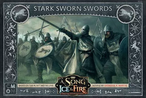 Настільна гра Пісня льоду й полум'я: Вірні мечі Старків / A Song of Ice & Fire: Tabletop Miniatures Game – Stark Sworn Swords