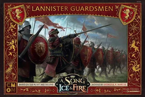 Настільна гра Пісня льоду й полум'я: Гвардійці Ланністерів / A Song of Ice & Fire: Tabletop Miniatures Game – Lannister Guardsmen