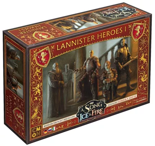 Настільна гра Пісня Льоду й Полум'я: Герої Ланністерів І / A Song of Ice & Fire: Tabletop Miniatures Game – Lannister Heroes I