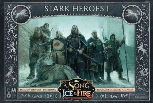Дополнения к игре Песнь Льда и Огня: Герои Старков 1 / A Song of Ice & Fire: Tabletop Miniatures Game – Stark Heroes I