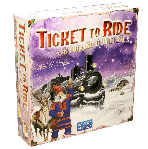 Настільна гра Ticket to Ride: Nordic Countries / Квиток на Потяг: Північні Країни