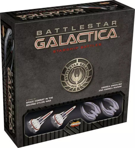 Настольная игра Battlestar Galactica: Starship Battles – Starter Set / Звездный крейсер Галактика: Битвы звездолетов - Стартовый набор