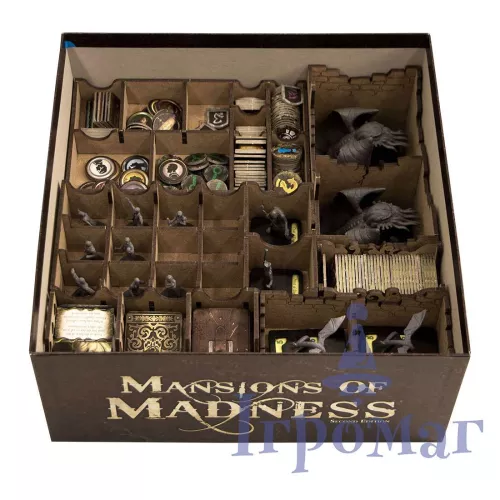 Отзывы Органайзер для настольной игры Особняк Безумия / Organizer for boardgame Mansions of Madness