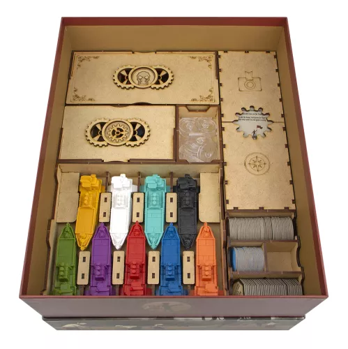 Дополнения Органайзер для настольной игры СЕРП: Легендарная Коробка / Organizer for boardgame SCYTHE: Legendary Box
