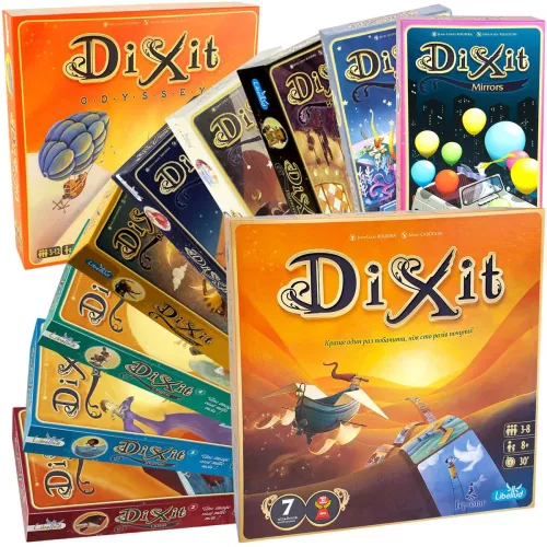 Набор настільних ігор Волшебный Диксит - вся серия игры / Волшебный Dixit - вся серия игры