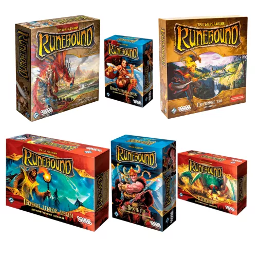 Відгуки Набір Комплект настільних ігор з серії Runebound