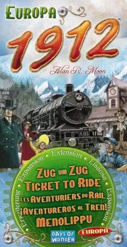 Настільна гра Ticket to Ride: Europa 1912 / Квиток на Потяг: Європа 1912