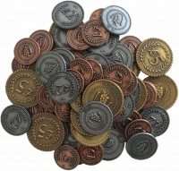 Металеві монети для настільної гри Виноробство