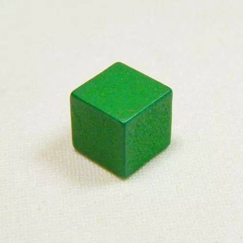 Кубик-каунтер зеленый (Green Cubes) 25 шт.