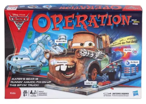 Настольная игра Операция Тачки 2 (Operation Cars 2)