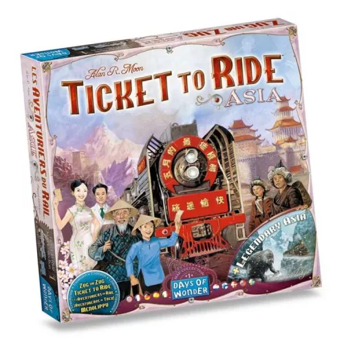 Настольная игра Ticket to Ride: Team Asia & Legendary / Билет на Поезд: Азия