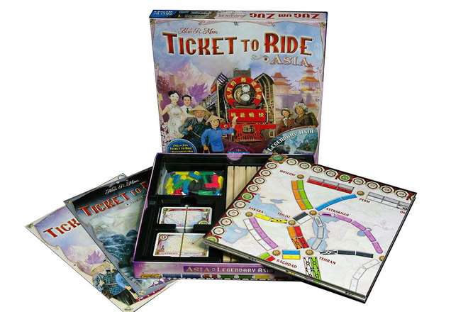 Настільна гра Ticket to Ride: Asia