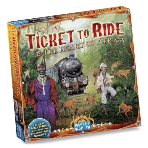 Дополнения к игре Ticket to Ride: The Heart of Africa / Билет на поезд: Сердце Африки